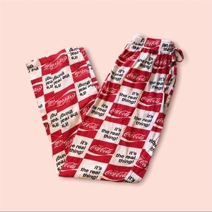 Coca Cola Lightweight Sweatpants Joggers